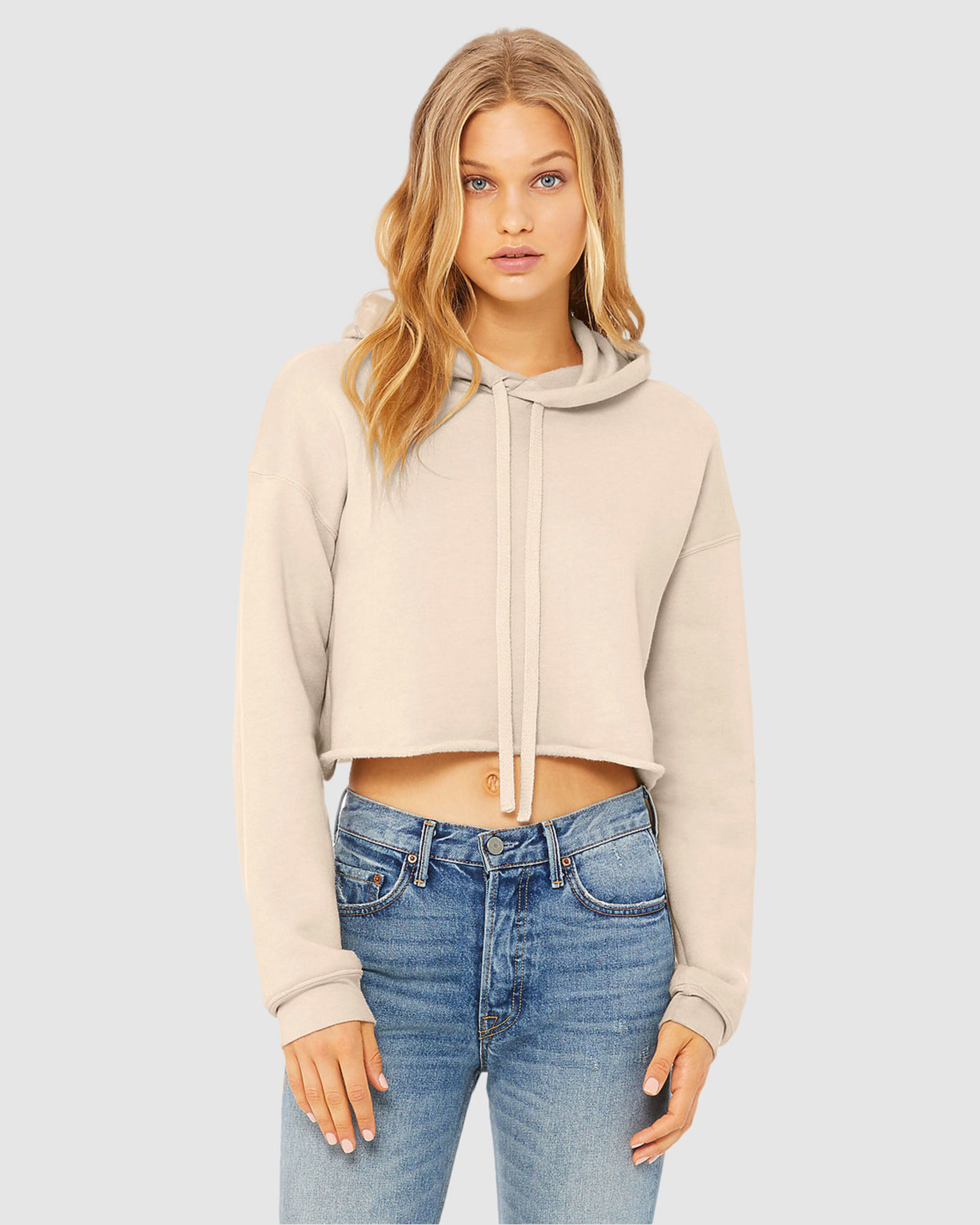 Bella 2025 crop hoodie